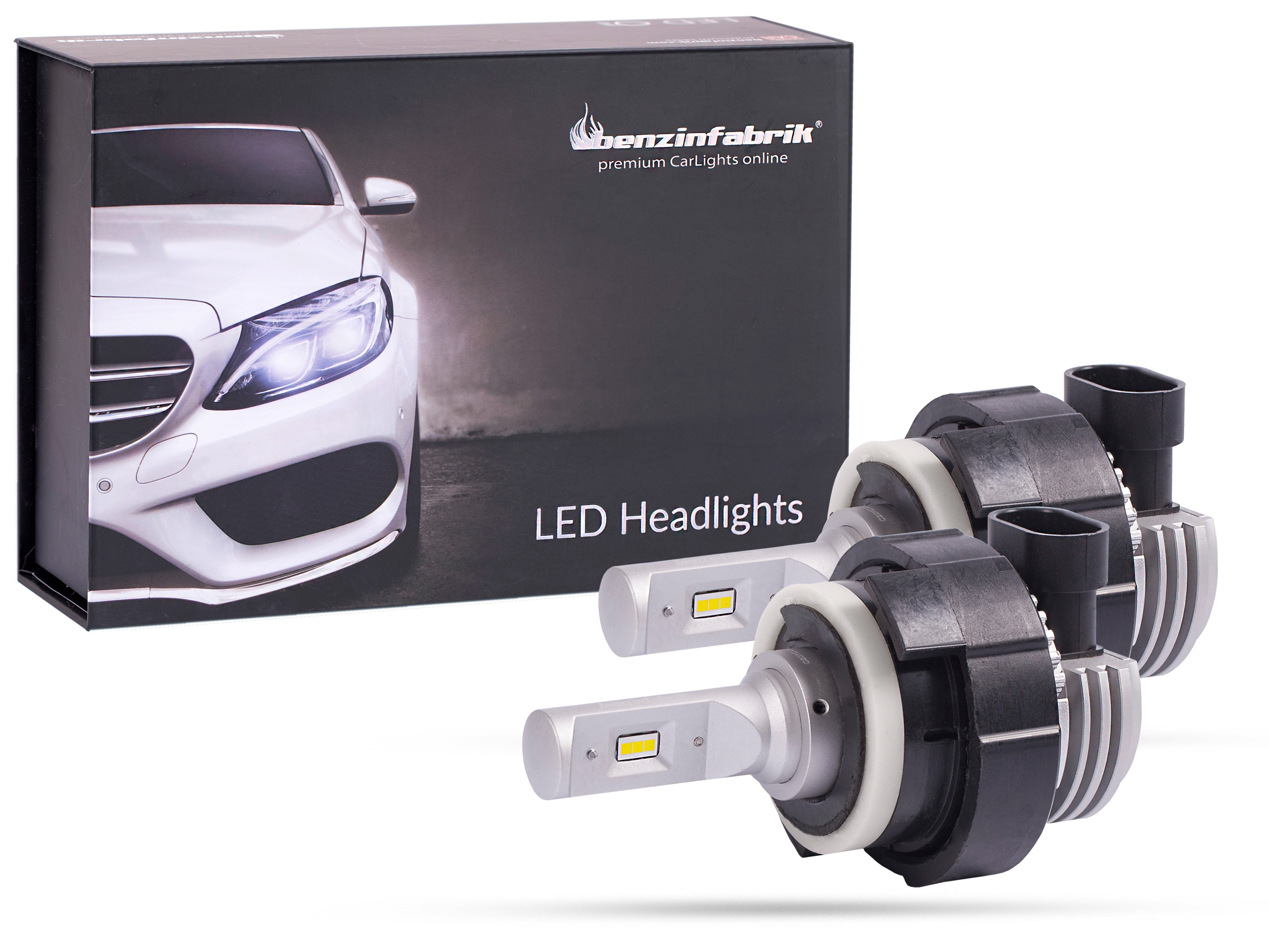 LED Abblendlichtset BMW E46 weiss, LED Umrüstsets für  Reflektorscheinwerfer All in One, LED Abblendlicht Fernlicht