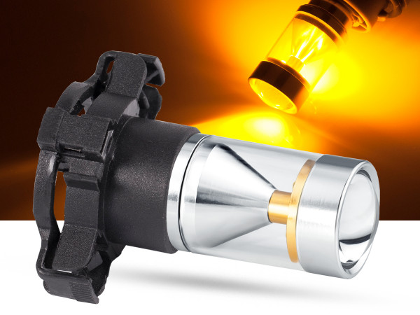 30 Watt, 6x5W CREE® LED, LEDPY24W, orange