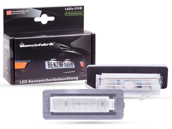 LED Kennzeichenbeleuchtung Module Smart Fortwo, mit E-Prüfzeichen