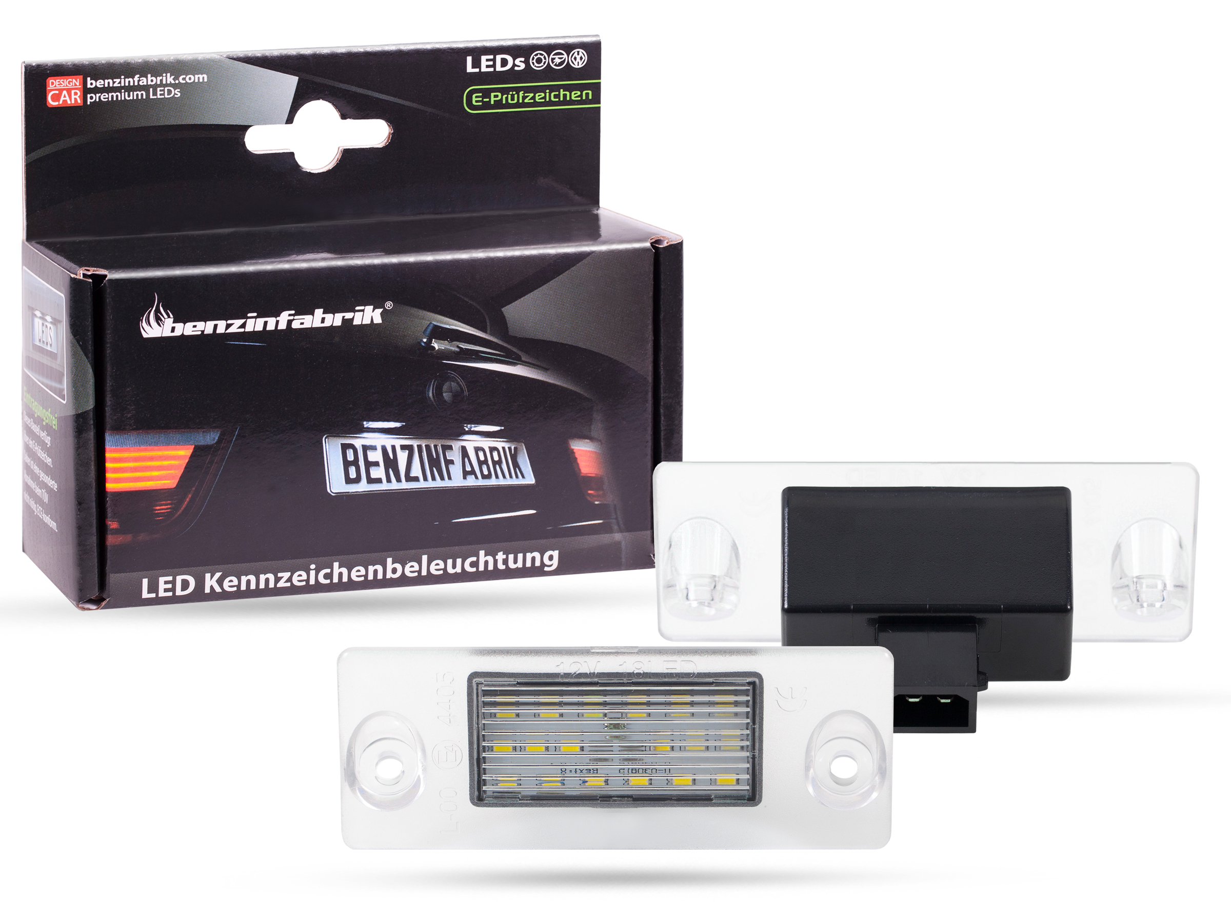 2x LED PREMIUM Kennzeichenbeleuchtung SMD für Audi A3 8P A4 8E B6