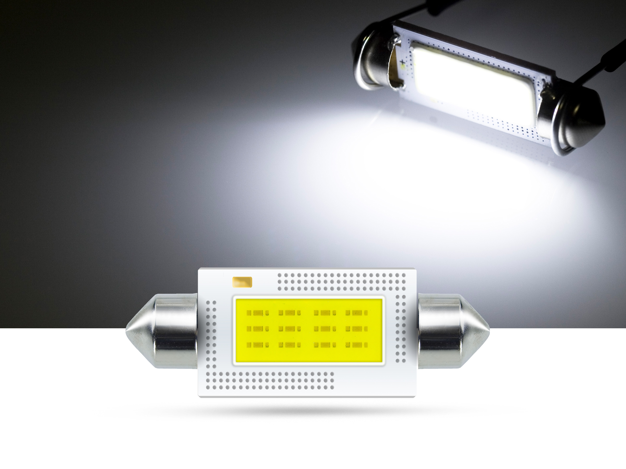 1W 39mm COB LED Soffitte Innenraumlicht, weiss, SMD LED Soffitten, weiss, LED  Soffitten, Auto Innenraumlicht, LED Auto Innenraumbeleuchtung