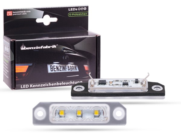 LED Kennzeichenbeleuchtung Module Ford Mustang, Bj.: 10-14, mit E-Prüfzeichen
