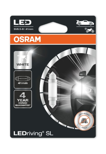 OSRAM LEDrive® 1W LED C5W Innenraumlicht, kaltweiß 6000K
