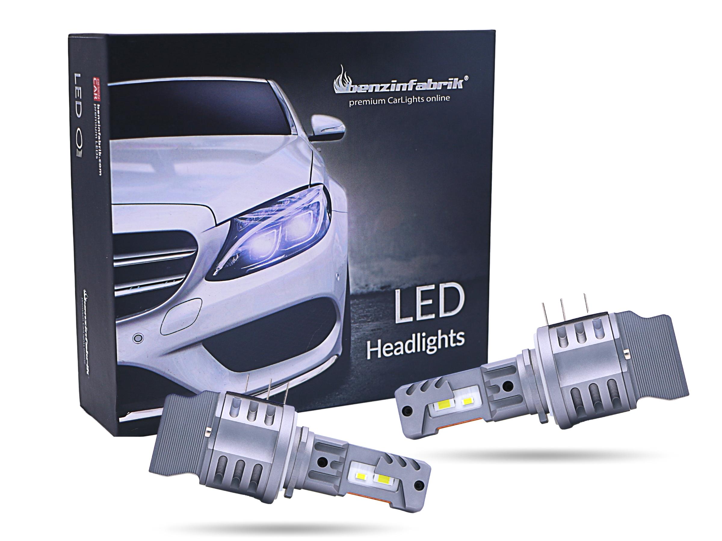Kit LED-Lampen H15 Reinweiß 6500K Frontscheinwerfer 72W - Donicars