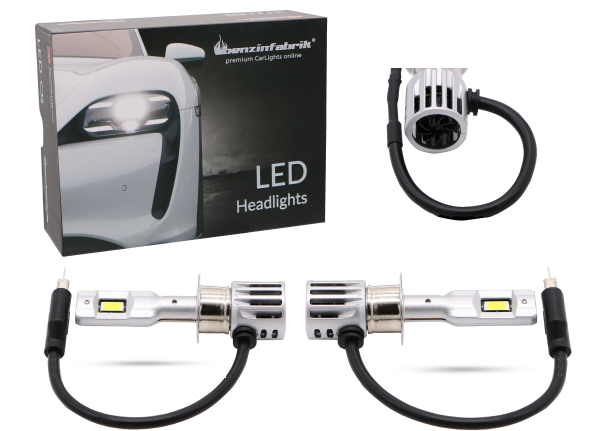 LED Scheinwerferset LEDH1 Compact